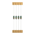 EPCOS 1 mH ±5% Ferrite Leaded Inductor, Max SRF:1.5MHz, Q:60, 55mA Idc, 33Ω Rdc, SBC