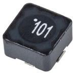 Wurth, WE-PD, 7345 Shielded Wire-wound SMD Inductor 100 μH ±20% Wire-Wound 790mA Idc