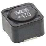 Wurth, WE-PD, 1280 Shielded Wire-wound SMD Inductor with a Ferrite Core, 47 μH ±20% Wire-Wound 2.7A Idc