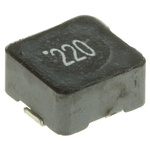 Wurth, WE-PD Shielded Wire-wound SMD Inductor with a Ferrite Core, 22 μH ±20% Wire-Wound 1.41A Idc