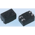 Wurth, WE-SL2 SMD Common Mode Line Filter with a Ferrite Core, 25 μH ±30% Dual 1A Idc