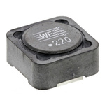 Wurth, WE-PD Shielded Wire-wound SMD Inductor with a Ferrite Core, 22 μH ±20% Wire-Wound 3.37A Idc