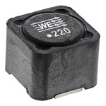 Wurth, WE-PD, 1210 Shielded Wire-wound SMD Inductor with a Ferrite Core, 22 μH ±20% Wire-Wound 5.3A Idc