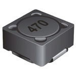 Bourns, SRR1280, 1280 Shielded Wire-wound SMD Inductor with a Ferrite Core, 15 μH ±20% Wire-Wound 5.2A Idc Q:26
