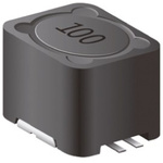 Bourns, SRR1210, 1210 Shielded Wire-wound SMD Inductor with a Ferrite Core, 120 μH ±20% Wire-Wound 2.3A Idc Q:13