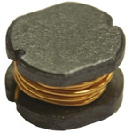 RS PRO, 54 Unshielded Wire-wound SMD Inductor 100 μH ±10% Wire-Wound 600mA Idc