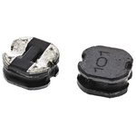 Bourns, SRN8040, 8040 Shielded Wire-wound SMD Inductor with a Ferrite Core, 100 μH ±20% Semi-Shielded 1A Idc Q:10