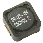 Eaton, , 0125 Shielded Wire-wound SMD Inductor with a Ferrite Core, 15 μH ±20% Wire-Wound 5.69A Idc