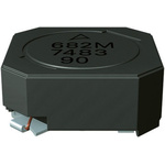 EPCOS, B82462-G4 Shielded Wire-wound SMD Inductor with a Ferrite Core, 680 μH ±20% Wire-Wound 420mA Idc