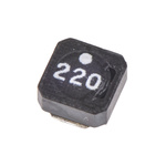 TDK, VLCF, 4020 Shielded Wire-wound SMD Inductor with a Ferrite Core, 22 μH ±20% Wire-Wound 800mA Idc