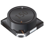 Bourns, SRR7032, 7032 Shielded Wire-wound SMD Inductor with a Ferrite DR & RI Core, 100 μH ±20% Shielded 450mA Idc Q:28