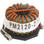 Bourns, PM2120, 2120 Unshielded Wire-wound SMD Inductor with a Iron Core, 39 μH ±10% Wire-Wound 9.6A Idc