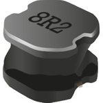Bourns, SRN6045, 6045 Shielded Wire-wound SMD Inductor with a Ferrite Core, 6.8 μH ±30% Semi-Shielded 2.8A Idc
