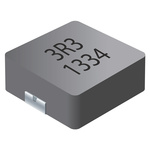 Bourns, SRP1265A, 1265 Shielded Wire-wound SMD Inductor with a Carbonyl Powder Core, 0.82 μH ±20% Wire-Wound 33A Idc