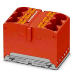1082389 | Phoenix Contact Distribution Block, 6 Way, 57A, 450 V, Red