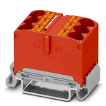 1082481 | Phoenix Contact Distribution Block, 6 Way, 90A, 800 V, Red