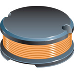 Bourns, SDR0604 Shielded Wire-wound SMD Inductor with a Ferrite Core, 10 μH 5% 1.45A Idc Q:30
