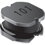 Bourns, SRN1060 Shielded Wire-wound SMD Inductor with a Ferrite Core, 100 μH 20% 1.7A Idc Q:13