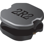 Bourns, SRN8040 Shielded Wire-wound SMD Inductor with a Ferrite Core, 1.5 μH 30% 7A Idc Q:13