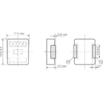 Panasonic, PCC-M104L Wire-wound SMD Inductor with a Metal Composite Core, 360 nH ±20% Wire-Wound 24A Idc