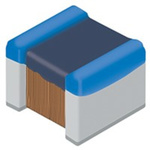 Murata, LQW, 1008 Shielded Wire-wound SMD Inductor with a Non-Magnetic Core Core, 1 μH ±5% Wire-Wound 370mA Idc Q:35