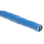 Belden Cat6 Ethernet Cable, U/UTP, Blue PVC Sheath, 100m, Flame Retardant