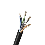Belden Cat6 Ethernet Cable, U/UTP, Black PVC Sheath, 305m