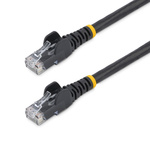 Startech Cat6 Male RJ45 to Male RJ45 Ethernet Cable, U/UTP, Black PVC Sheath, 2m, CMG Rated