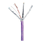 Molex Premise Networks Cat6a Ethernet Cable, U/FTP, Purple, 500m