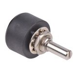RS PRO 1 Gang Rotary Wirewound Potentiometer with an 6.35 mm Dia. Shaft - 5kΩ, ±10%, 1W Power Rating, Linear, Panel