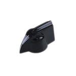 Ohmite Pointer Knob, Pointer Knob Type, Black, 6.35mm Shaft, For Use With 6.35mm Shafts
