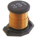 Bourns, PM3340, 3340 Unshielded Wire-wound SMD Inductor with a Ferrite Core, 15 μH ±20% Wire-Wound 3A Idc