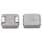 Vishay, IHLP-2525AH-01, 2525 Shielded Wire-wound SMD Inductor with a Metal Composite Core, 2.2 μH ±20% Shielded 3.75A
