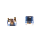 Wurth, WE-KI, 1008A Shielded Wire-wound SMD Inductor with a Ceramic Core, 33 nH Wire-Wound 1A Idc Q:60