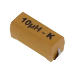 TE Connectivity, Sigma 3615, Taped & Reeled Unshielded Wire-wound SMD Inductor with a Iron Core, 10 μH 10% 620mA Idc