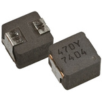 Panasonic, ETQP4M, 0540 Wire-wound SMD Inductor with a Metal Core, 4.7 μH ±20% Wire-Wound 7.7A Idc