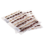 Nova, CCR-122 Metal Film, Axial 48 Resistor Kit, with 480 pieces, 10 Ω → 1MΩ