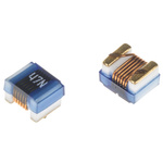 Wurth, WE-KI, 1008A Shielded Wire-wound SMD Inductor with a Ceramic Core, 0.047 μH ±5% Wire-Wound 1A Idc Q:60