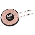 Wurth Elektronik WE-WPCC Wireless Charging Coil Transmitter 6A, 6.3 μH, 47.5mm dia.