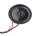 RS PRO 8Ω 1W Miniature Speaker 36mm Dia. , 150mm Lead Length, 36 (Dia.) x 4.6mm