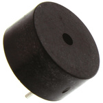 RS PRO 80dB Through Hole Continuous External Piezo Buzzer, 13.8 (Dia.) x 6.8mm, 1V ac Min, 20V ac Max