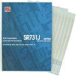 KOA, SR73 Thick Film, SMT 25 Resistor Kit, with 1250 pieces, 100 mΩ