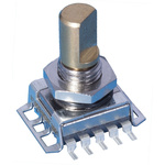 Elma 16 Pulse 2 bit Quadrature Mechanical Rotary Encoder with a 6 mm Slotted Shaft