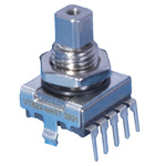 Elma 8 Pulse 2 bit Quadrature Mechanical Rotary Encoder with a 6 mm Slotted Shaft