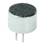 CUI Devices Omni-Directional, Pin Mount Condenser Microphone Element -44dB