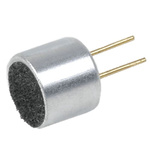 CUI Devices Omni-Directional, Pin Mount Condenser Microphone Element -44dB