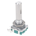 Alps Alpine 15 Pulse Incremental Mechanical Rotary Encoder Slot Shaft, Through Hole