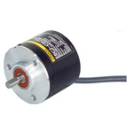 Omron 1000 Pulse Incremental Mechanical Rotary Encoder with a 50 mm Flat Shaft, Servo Mount