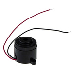 RS PRO 82dB Panel Mount Fast Pulse Internal Piezo Buzzer, 39.5 x 28 x 25.4mm, 4V dc Min, 28V dc Max