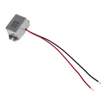 RS PRO 76dB Flange Mount Continuous Internal Magnetic Buzzer Component, 32 x 17 x 15.55mm, 20V dc Min, 28V dc Max